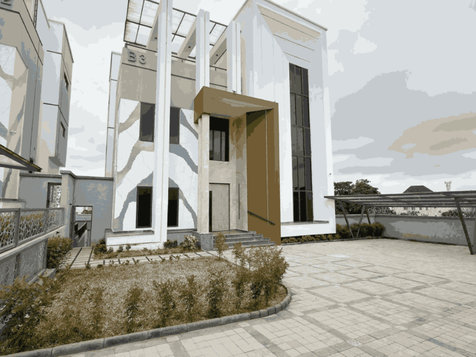 5 bedroom duplex in Guzape with Elevator